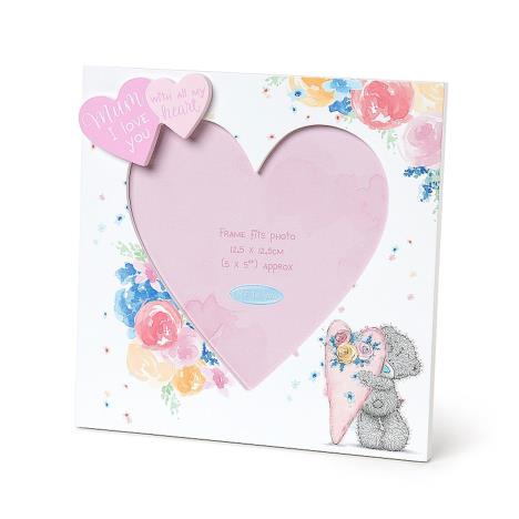 Mum I Love You Heart Shaped Me to You Bear Photo Frame £5.99
